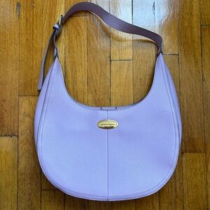 nanette lepore purple handbag